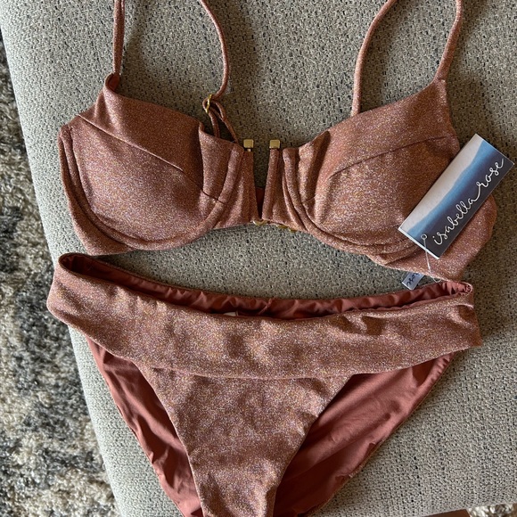 NWT Isabella Rose Bikini - Maple Sugar Sparkle - Picture 3 of 8